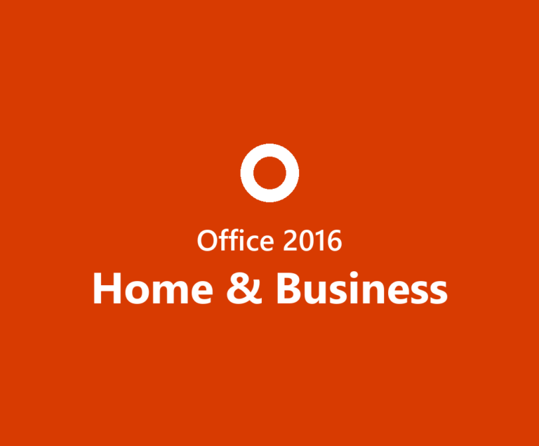 Licență Office 2016 Home and Business — card produs