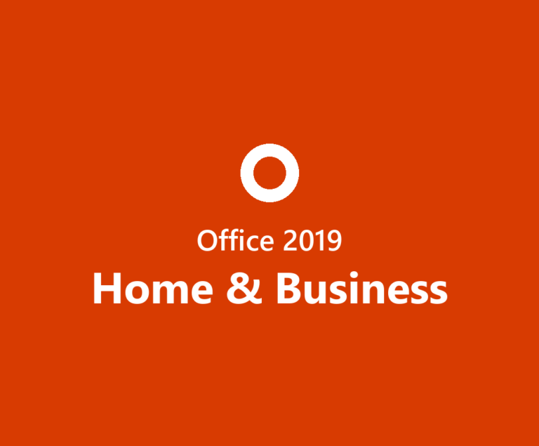 Licență Office 2019 Home and Business — card produs