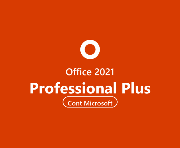 Licență Office 2021 Professional Plus cont Microsoft — card produs