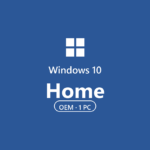 Licență Windows 10 Home OEM — card produs