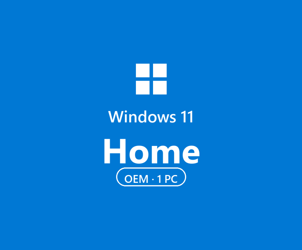 Licență Windows 11 Home OEM — card produs